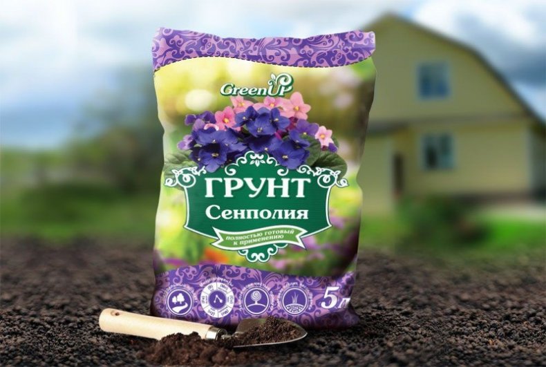 Покупной грунт для сенполий