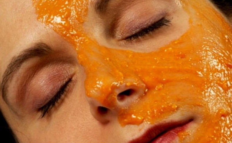 Морковная маска для лица