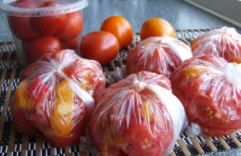 Заморозка томатов