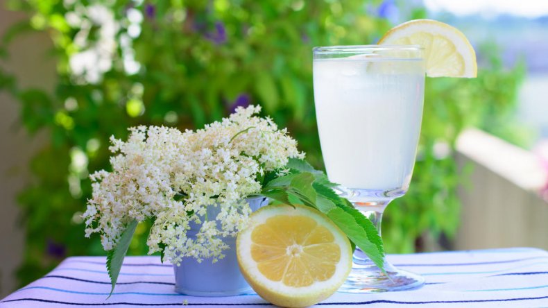 Elderflower cordial